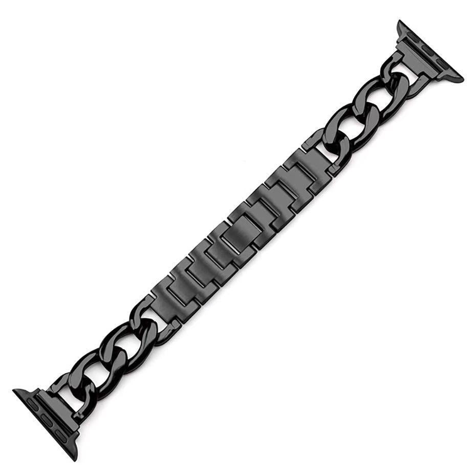 Strap Metal Wrist Strap Stainless Steel Denim Single Chain Watch Band 1916c8a8 963d 4217 8386 bb34e0547892