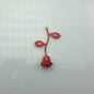 Alloy Red Rose Flower Pendant Necklace 191892007088 e49cc0ea bd83 4c50 882d ec5acdae9c4b