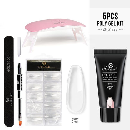 Quick Extension Gel Crystal Gel Nail Set 1925102990756
