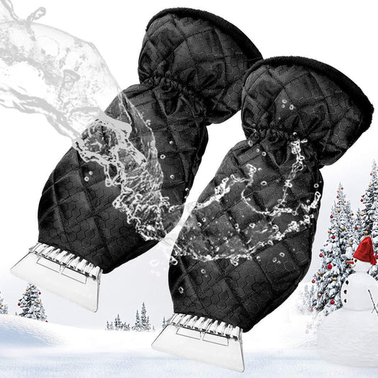 Ice scraping gloves and snow shovel for windshield 192616996231