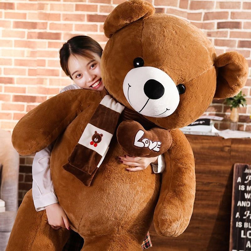 Teddy Bear Doll Rag Doll Girl Cute Big Bear Plush Toy 1926495821825