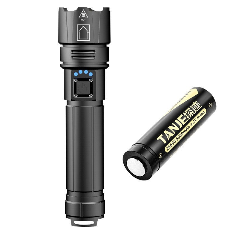 30W White Laser Telescopic Focusing Flashlight - HD Wireless Product #5