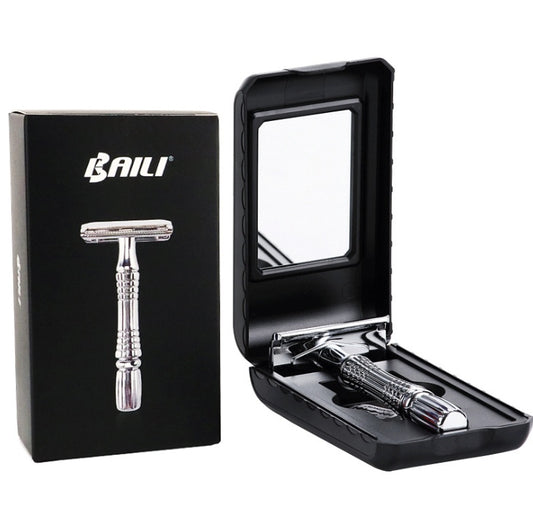 Safety Double Edge Razor For Men Shaving Set Knife Barber Straight Razor Men's Shaving Razor Blades Shaving Machine 193112633