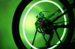 Bicycle electric car hot wheels colorful nozzle lights car motorcycle nozzle lamp 1937074716522