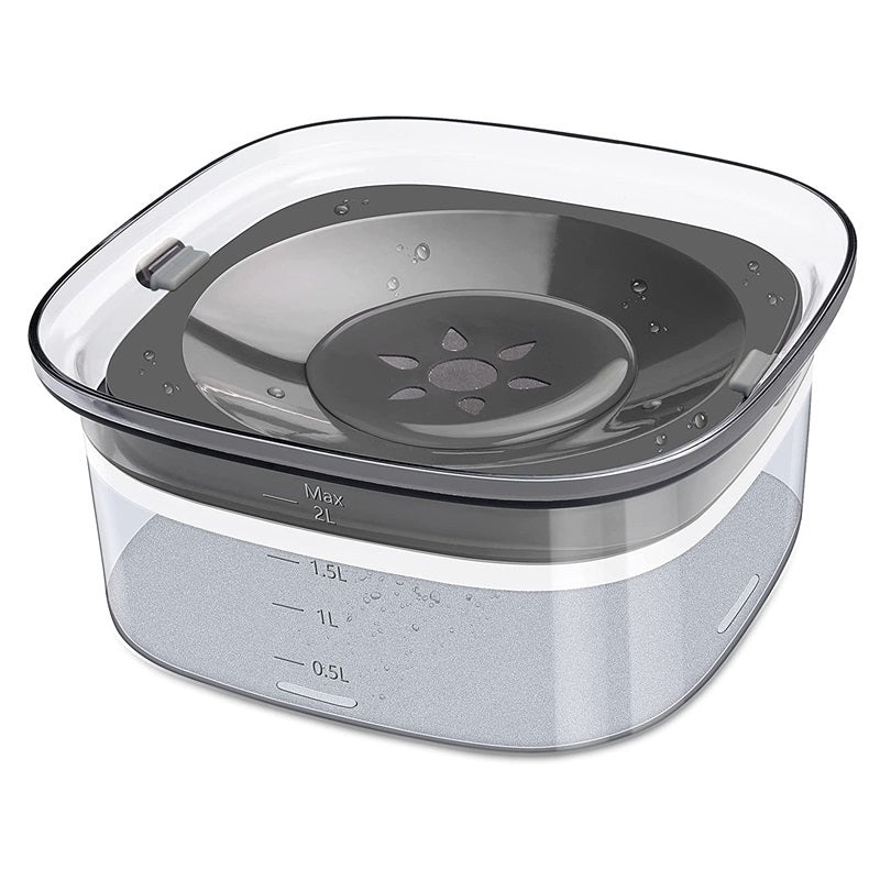 Pet Dog Floating Water Bowl Splash-proof Not Wet Mouth 193fe1ae 3744 4003 8135 6d26f0c35330