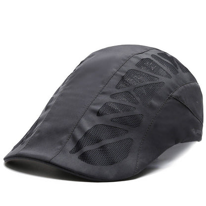 Men Mesh Beret Hat Summer Breathable Quick Dry For Women Newsboy Detective Gorra Boy Chef Restaurant Work Casquette 194015065