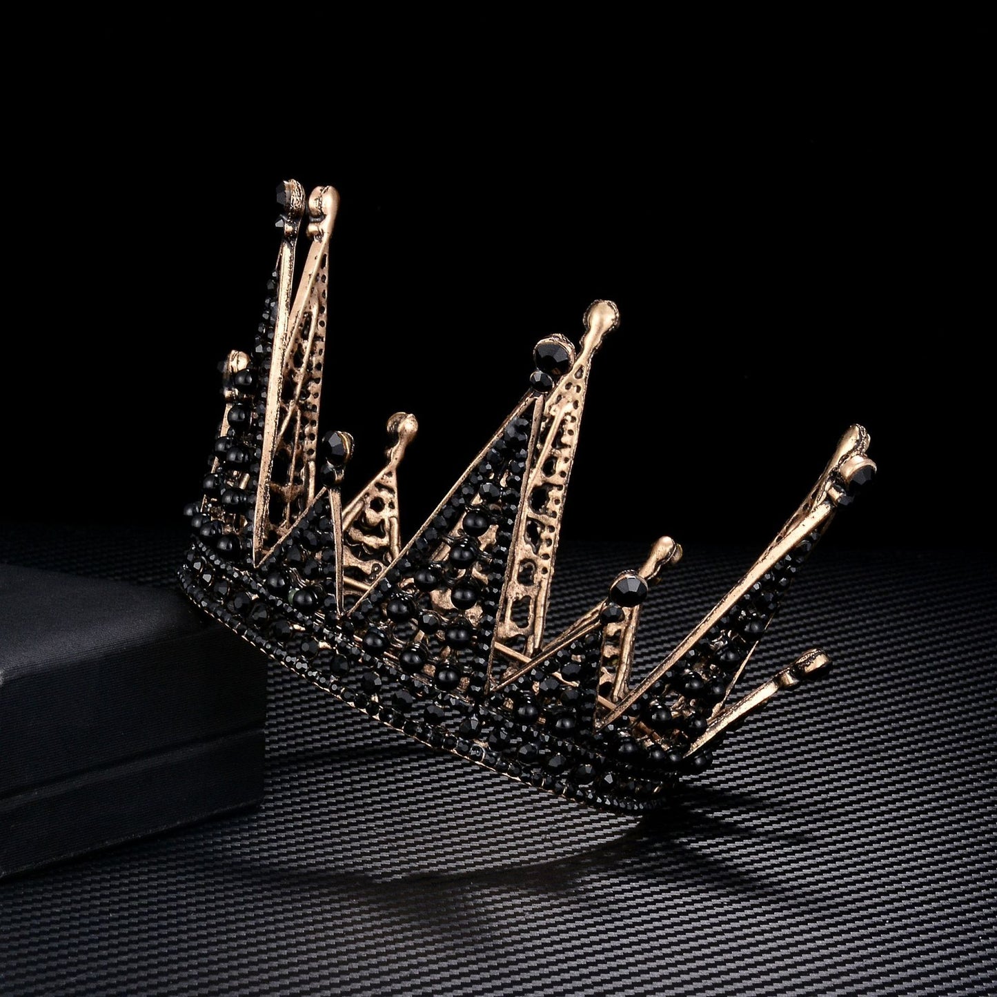 Korean new bride black crown 19411716699183