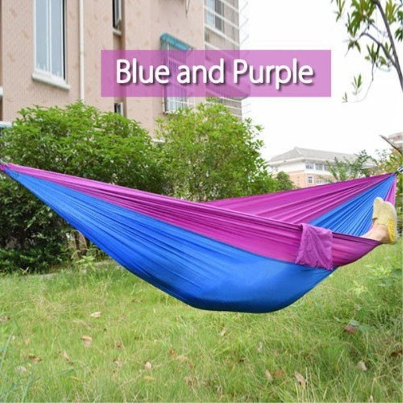 Backpacking Hammock - Portable Nylon Parachute Outdoor Double Hammock 194122439106