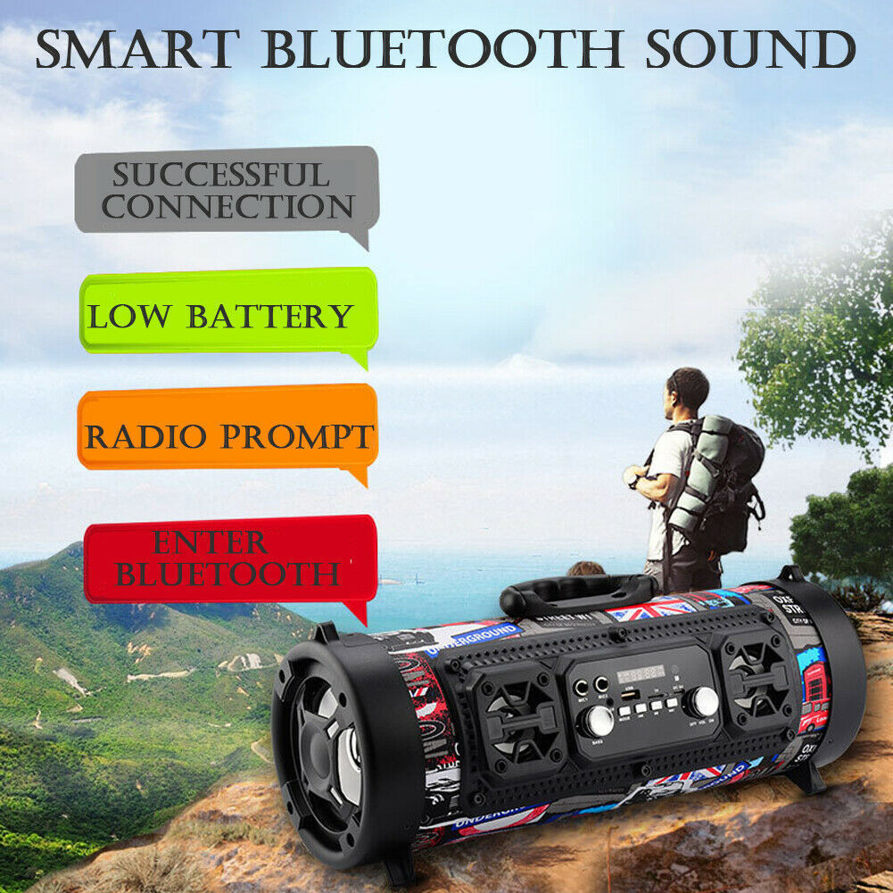 High-power Portable Waterproof Wireless Bluetooth Speaker 1941665304961