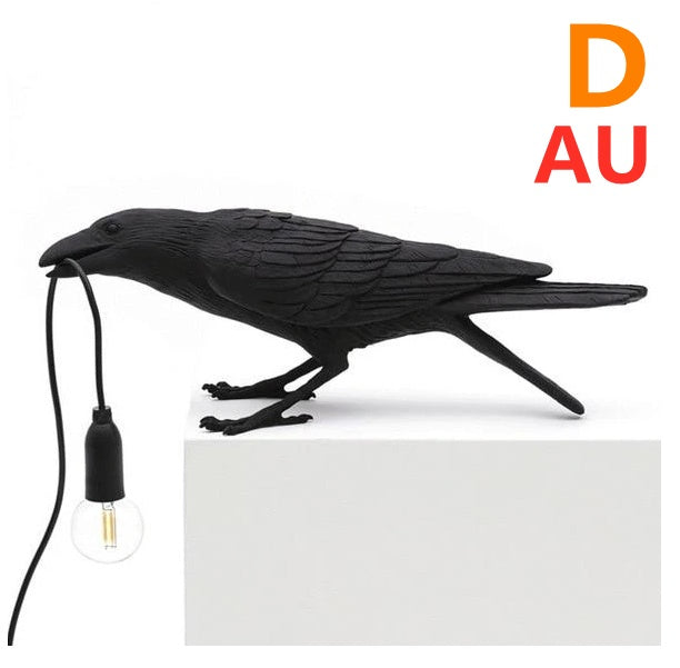 Creative Auspicious Bird Resin Wall Lamp Decoration 1941717855561