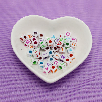 Acrylic English alphabet beads 1947220617579