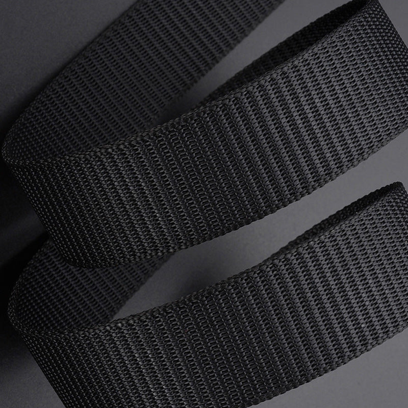 Men's Toothless Automatic Buckle Canvas Belt 194cc545 3c0a 4cef b03e 86a6f66e3989