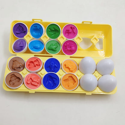Baby Learning Educational Toy Smart Egg Toy Games Shape Matching Sorters Toys Montessori Eggs Toys For Kids Children 194f340a
