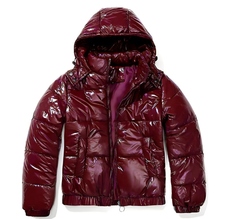 New Fall Winter Hooded Film Splash Proof Jacket Long-sleeved Cotton-padded Coat 1951c97b 8fcd 402c aa7f c2ae4199eacf