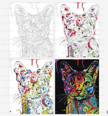 40*50cm DIY Oil Painting Home Decoration Painting - HD Wireless Product #2
