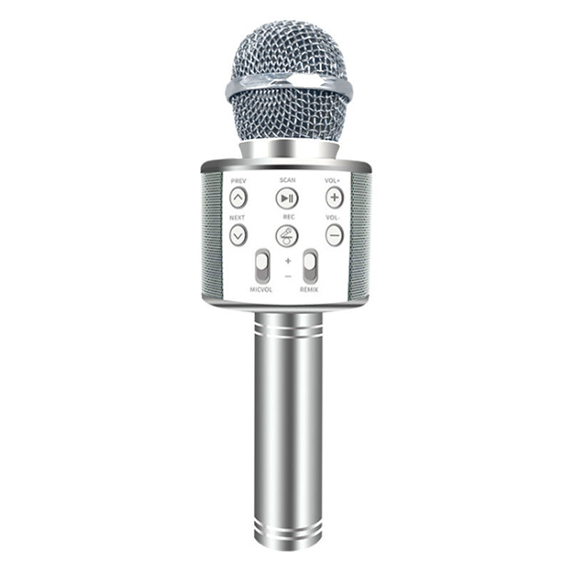 Wireless Microphone Portable Bluetooth Mini Home Ktv For Music Playing Singing Speaker Player 1960440571376