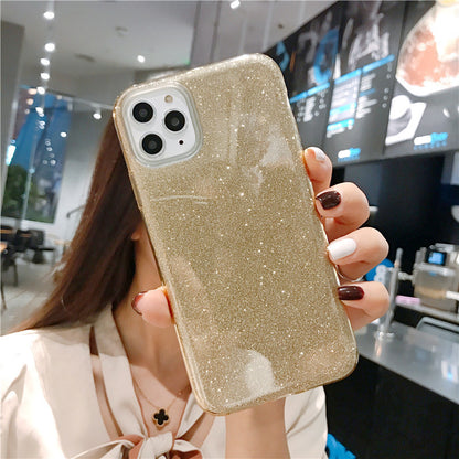 Compatible with Apple, Glitter Bling Silicone Case for iPhone 1960857750178