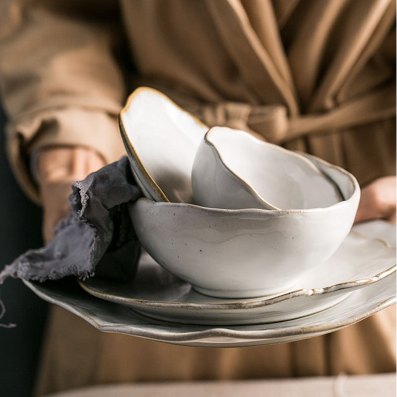 Irregular ceramic tableware 19652930329979