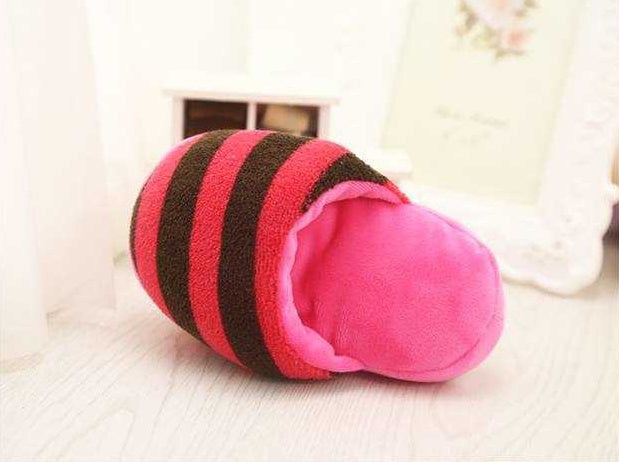 Dazzle colour stripe slipper 1966314781056