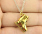 Skate alloy pendant necklace 1968513080823