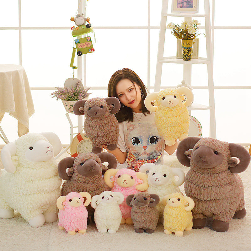 Simulation goat doll plush toy 197233493094475