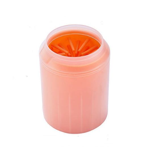 Pet Paw Cleaner Cleaning Kit Cup Soft Brush Can 1977228146509
