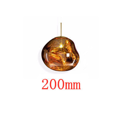 Post Modern Nordic Lava Lamp, Bedside Irregular Chandelier 1977377839121