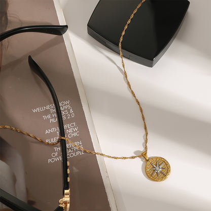 Parker Gold Star Pendant Necklace