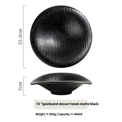 High-grade Creative Strange Shape Light Luxury Ceramic Bowl 1979b985 2905 4060 8133 8f0c3c1952a6