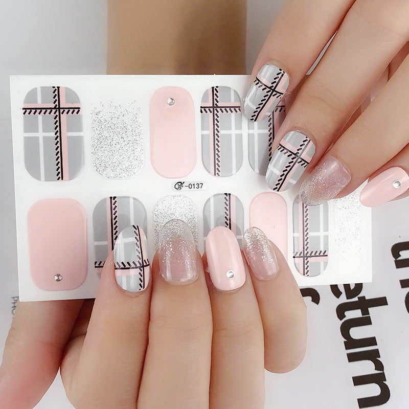 Imitation Nail Art Stickers 3D Hot Nail Stickers 1982291529663