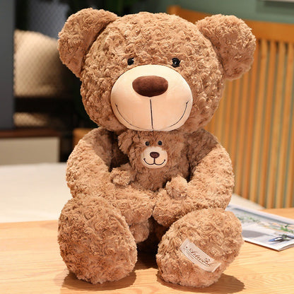 Siamese Mother And Child Bear Doll Cute Plush Toy 19837df8 5f80 4180 a5a3 ba1f2d22251f