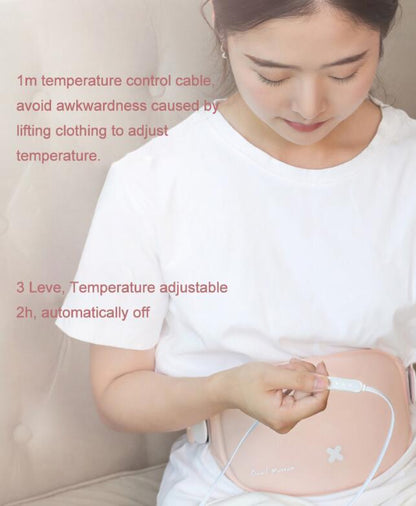 Rechargeable Relaxation Menstrual Pain Patch Relieving Massage Belt 1987469618307