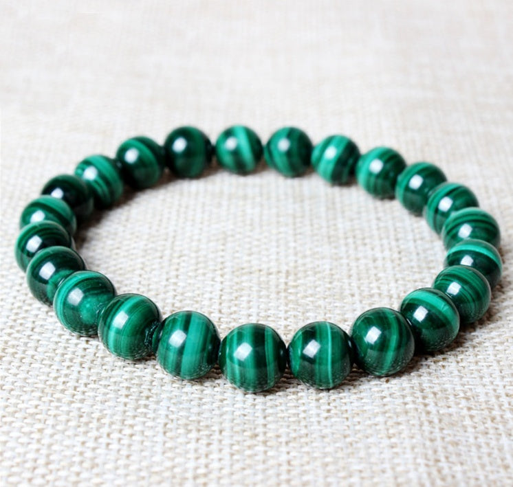 Natural malachite bracelet 19899681360779