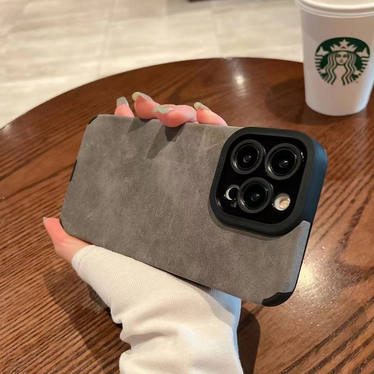 Korean Style Suede Drop-resistant Phone Case 198c0017 1a7c 449a bca7 248007a9df32