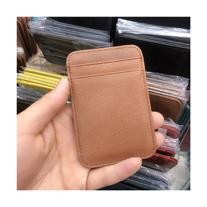 Genuine Leather Men Wallet Brown Coin Purse Small Mini Card 19936124 af10 48ff b8f5 de4ee7bbba02