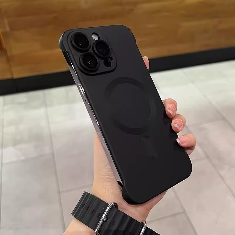 Ultra-thin Frameless Applicable IPhone14 Magnetic Phone Case 199491c9 5b2a 47dc a5bf 9fa09cc0c8b2 2a15d098 494e 4d77 85a1 ccd