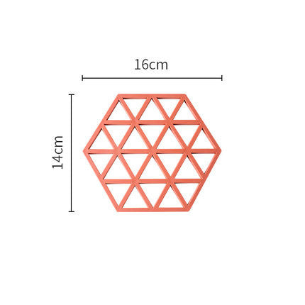 Hexagonal anti-scalding pot coaster 1996151843870