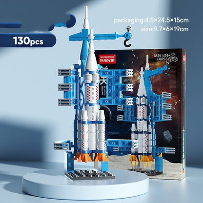 Building Blocks Small Particles Military Rocket Boy Children's Puzzle Enlightenment Assembling Toys 19b9e6b5 5488 4802 904f e