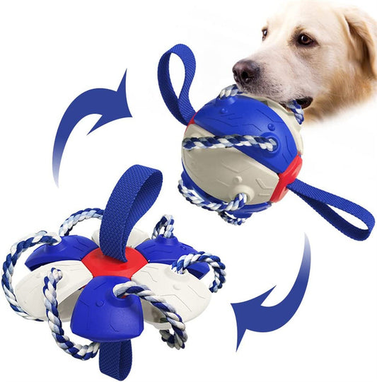 Interactive Dog Football Soccer Ball With Tabs Inflated Training Toy Outdoor Border Collie Balls Pet Products 19bcaf7e be79 4