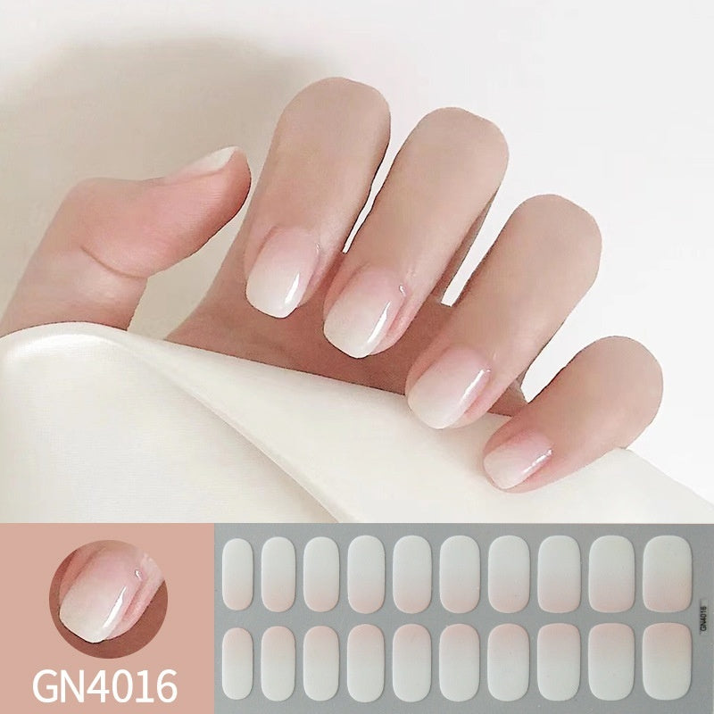 Finger Baking-free Gel Nail Stickers Simple Grid Line Nail Sticker One Piece Dropshipping 19da69ba 2891 4e97 8257 fa54a2f0efb