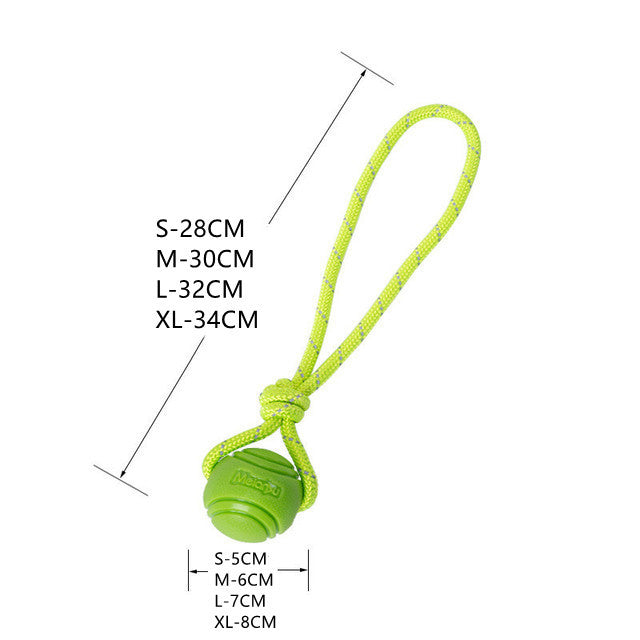 Pet Dog Bouncy Ball, Bite-resistant Solid Ball, Rubber Bite 19e16307 6cd2 4ddc a60b 9d50ce360792