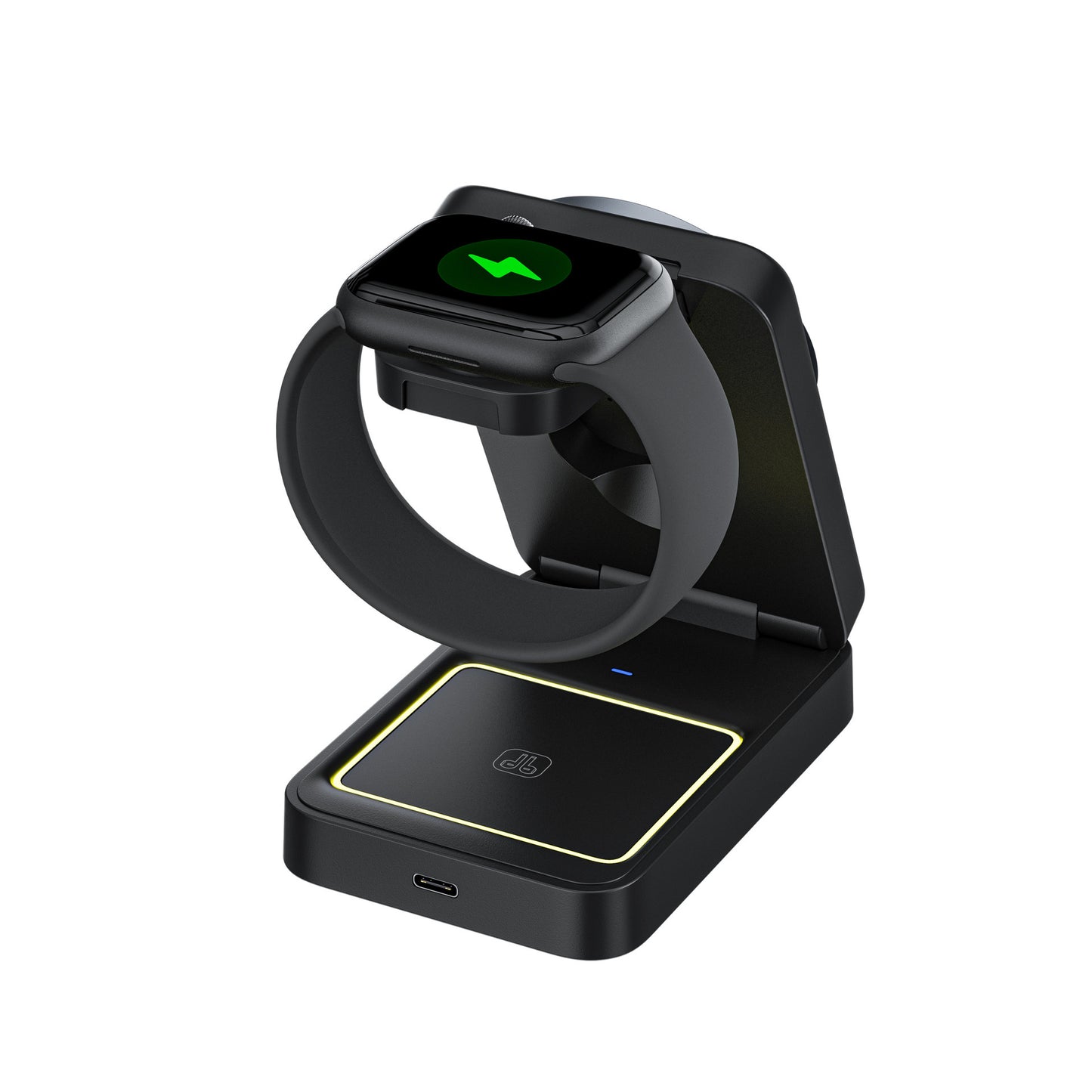 Folding Magnetic Three-in-one Wireless Charger 15W Fast Charge Multifunction Bracket - 图片 3