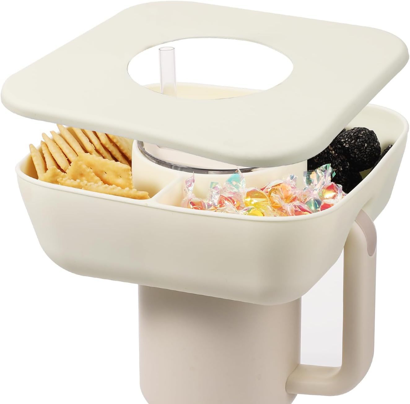 Silicone Snack Platter With Lid 1a109e8f 924e 4d50 85b5 4fae2a062d6a