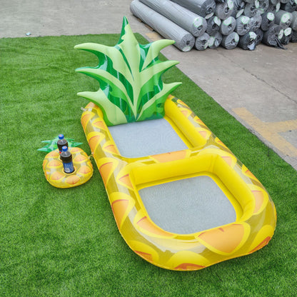 Inflatable Swimming Pool Pineapple Floating Row Air Cushion Bed Summer Water Floating Hammock Air Mattress Water Sports Toys 
