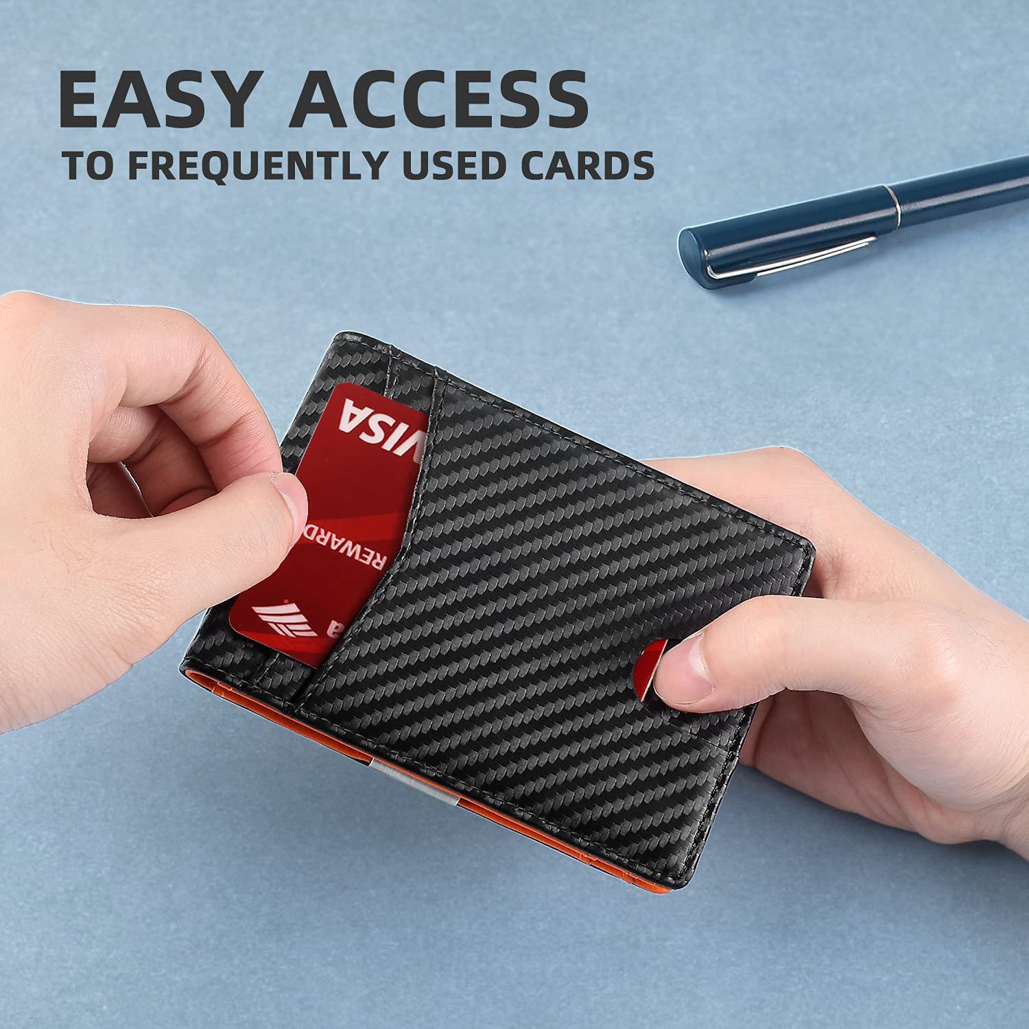 PU Leather Multiple Card Slots Anti-theft Wallet Card Holder 1a1d87e3 c66d 4e4a b087 9432051f052e
