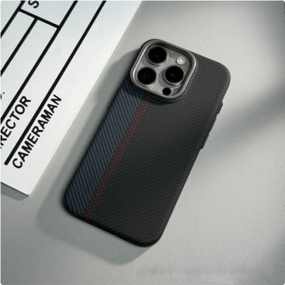 Magnetic Carbon Fiber Pattern Drop-resistant Mobile Phone Protective Case 1a2e5ebf 1db7 401b 90cf f704643d8bb3