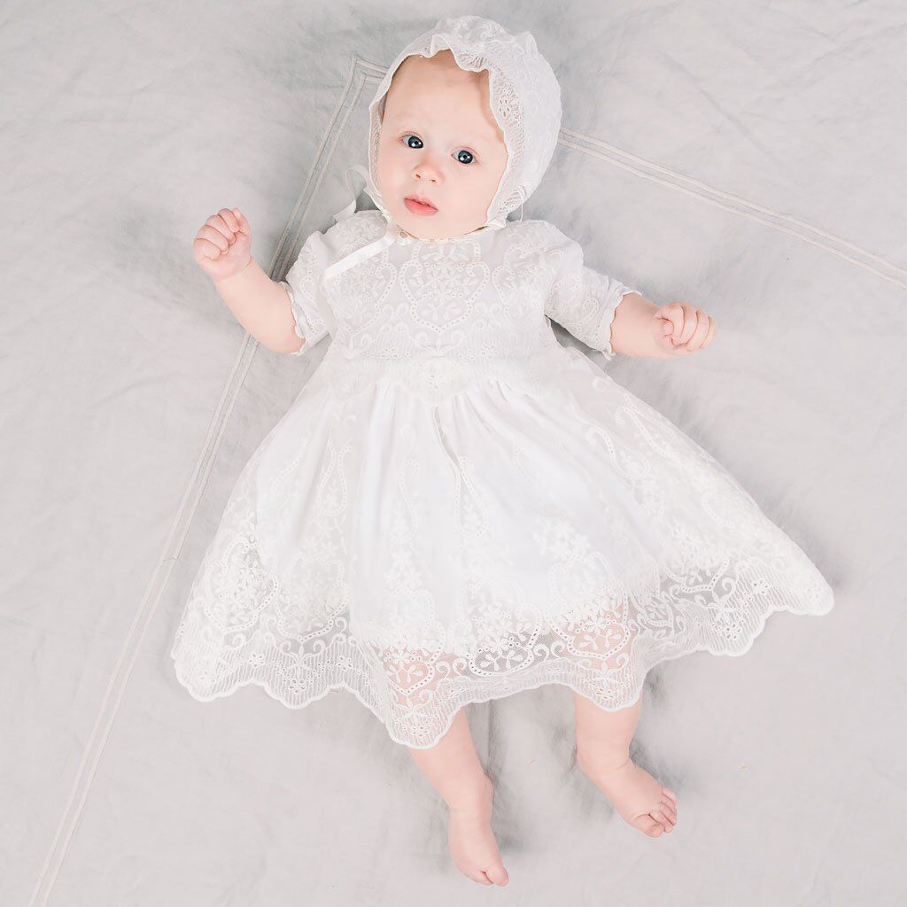 Children's Long Dress Baby Girl Baby Wedding Dress Dress Baptism Dress 1a371b55 234a 4b82 8a77 187cd0812fdf