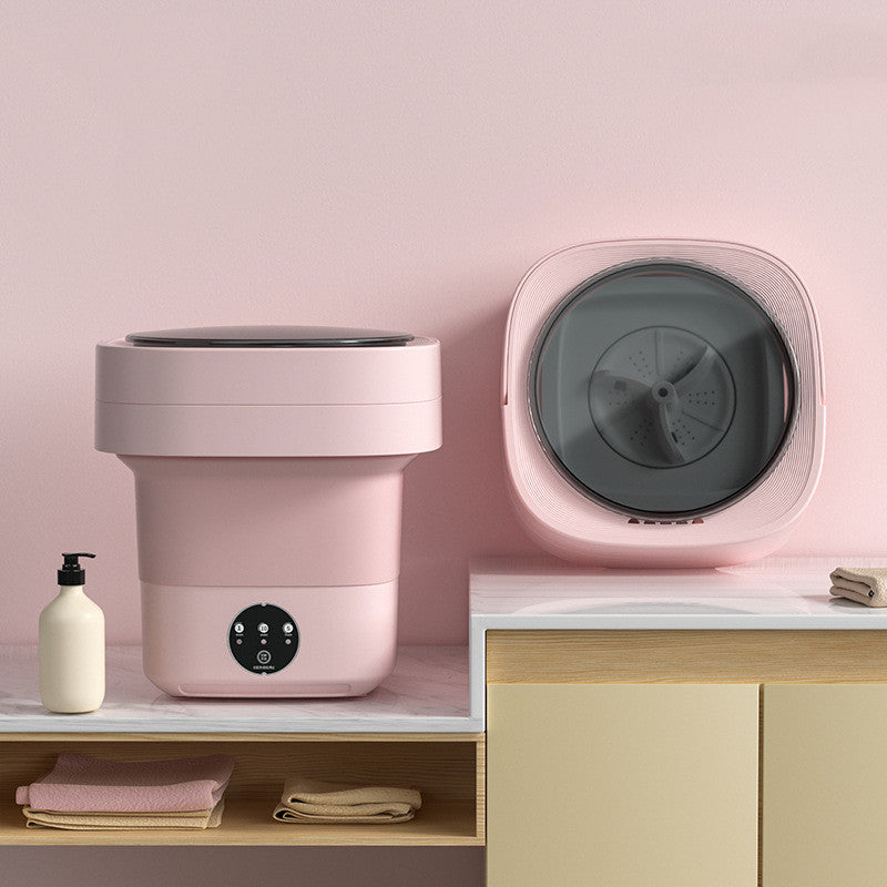 Mini Foldable Washing Machine Portable Mini Socks Underwear Panties Washing Machine Big Capacity 3 Models With Spinning Dry G
