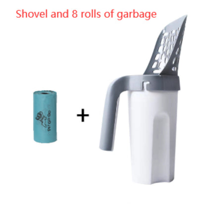 Large Capacity Toilet Bucket Portable Removable And Washable Integrated Cat Litter Scoop 1a46418f 1f4f 4b06 868f 3b39c8f6a088