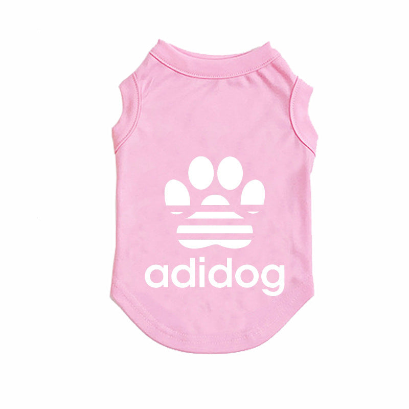 Spring And Summer New Small And Medium Sized Dog Cotton Vest 1a656de3 e6f0 4a2d acf1 094d2cbd4d1b